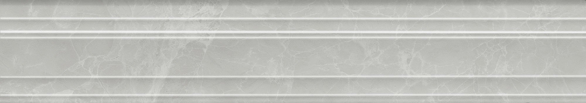 BLF023R Бордюр Багет Монте Тиберио серый глянцевый обрезной 40x7,3x2,7 Kerama Marazzi