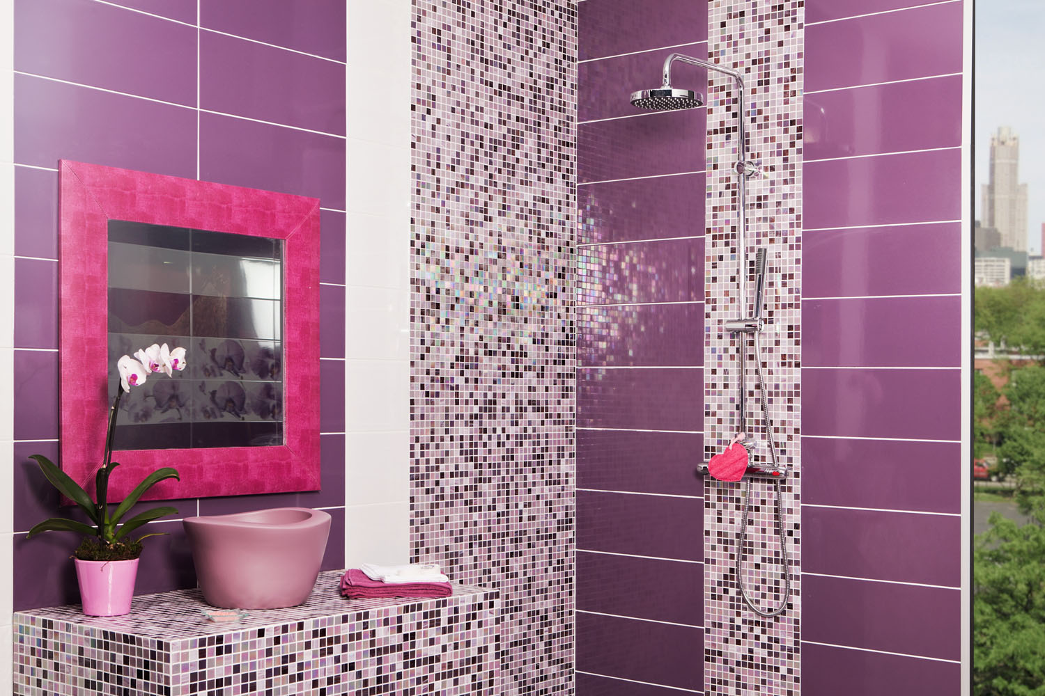 Расцветка плитки в ванную комнату фото