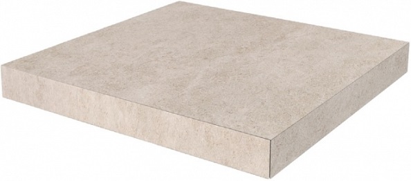 DL500400R/GCA Ступень угловая клееная Роверелла бежевая 33x33 Kerama Marazzi