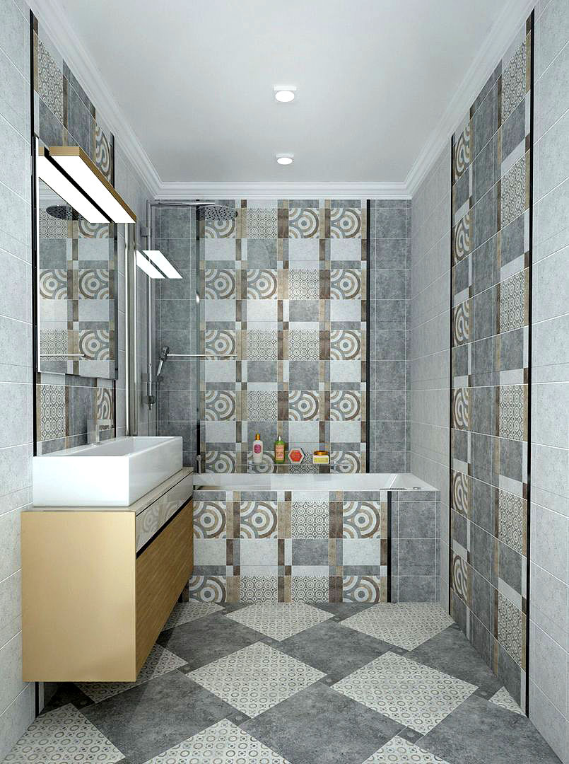 ванные комнаты керамин фото