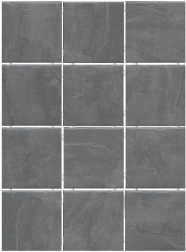 1300 Дегре серый темный (полотно 30х40 из 12 частей 9,9х9,9) Kerama Marazzi