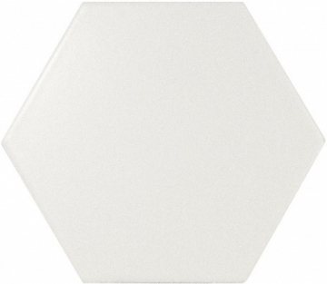21767 Scale Hexagon White Matt 10,7х12,4 EQUIPE