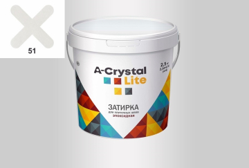 51 Эпоксидная затирка Lite 2.5кг A-Crystal