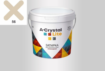 56 Эпоксидная затирка Lite 2.5кг A-Crystal