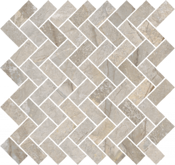 620110000215 Stellaris Elegant Silver Mosaico Cross Nat 31.5x29.7 Italon