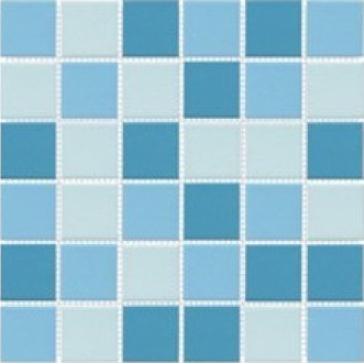 80051.3H Мозаика Mosaic Blue-Light Blue-Aqua Blue 5x5 30x30 Serapool