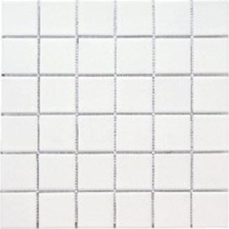 80053 Mosaic White 5x5 30x30 Serapool
