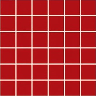 80055.1 Мозаика Mosaic Red 5x5 30x30 Serapool