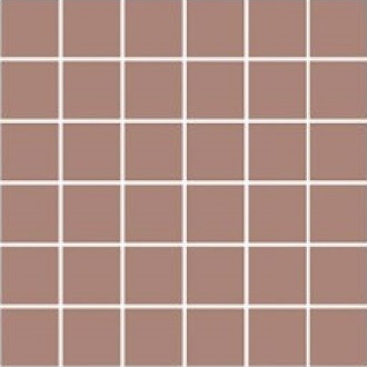 80058.1 Мозаика Mosaic Dark Milk Brown 5x5 30x30 Serapool