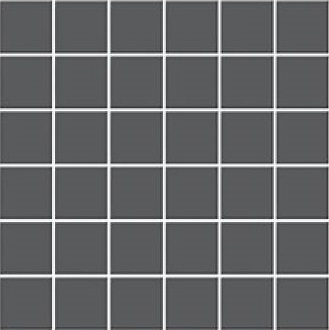 80059.3 Мозаика Mosaic Dark Grey 5x5 30x30 Serapool