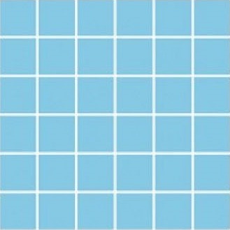 80061.3 Mosaic Light Blue Antislip 5x5 30x30 Serapool
