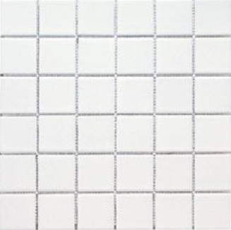 80063 Mosaic White Antislip 5x5 30x30 Serapool