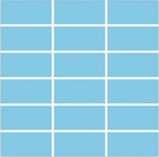 80071.3 Mosaic Light Blue 5x10 30x30 Serapool