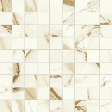 A416 Marvel Calacatta Imperiale Mosaico Matt 30x30 Atlas Concorde