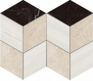 AS2M Marvel Stone Mosaico Esagono Geo Warm Lapp 25,4X35,2 Atlas Concorde