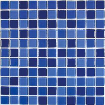 Blue wave-1 (стекло) 25*25 300*300 Bonaparte