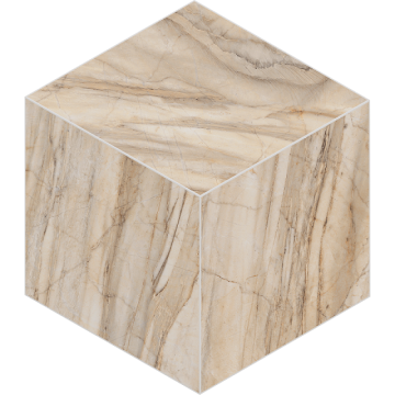 BR01 Bernini Cube Pearl Мозаика неполированная 29x25 Estima