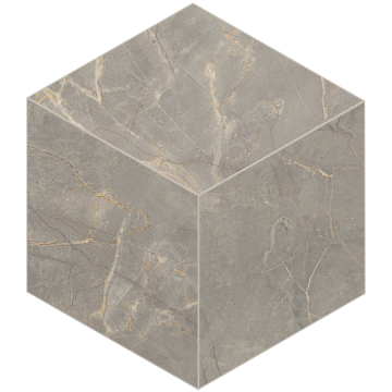 BR03 Bernini Cube Grey Мозаика неполированная 29x25 Estima