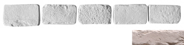 Декоративный кирпич Тычок Мадрид 404 12.5x7-8x1,7 Leonardo Stone