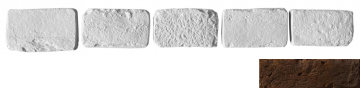 Декоративный кирпич Тычок Мадрид 443 12.5x7-8x1,7 Leonardo Stone