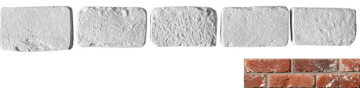 Декоративный кирпич Тычок Мадрид 905 12.5x7-8x1,7 Leonardo Stone