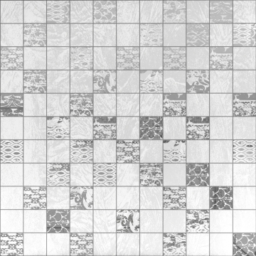 DW7MSV00 Мозаика Mosaic Silver Vesta 30.5х30.5 AltaCera
