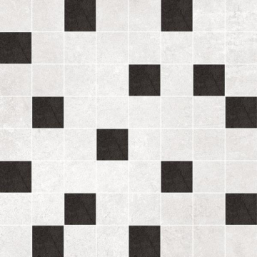 GTMBW25002 Nuar Черно-белый 25x25 Global Tile