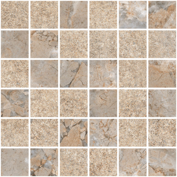 K9498858R001VTE0 Marble-Stone Мозаика Терра Матовый-Лаппато Ректификат 30x30 Vitra