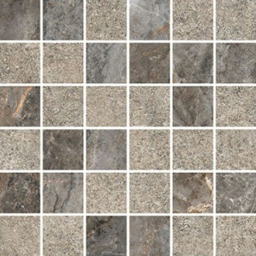 K9498868R001VTE0 Marble-Stone Мозаика Тауп Матовый-Лаппато Ректификат 30x30 Vitra