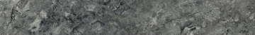 K951319LPR01VTE0 MarbleSet Бордюр Иллюжн Темно-серый 7ЛПР R9 7.5x60 Vitra