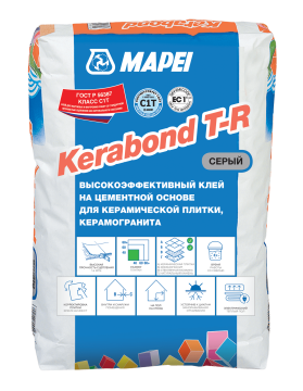 Kerabond T-R Grey 25кг Mapei