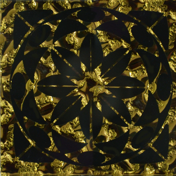 Лиано золото 6.6х6.6 Роскошная мозаика