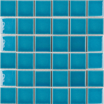 LWWB80082 Мозаика Crackle Light Blue Glossy 4.8x4.8 30.6х30.6х6 StarMosaic
