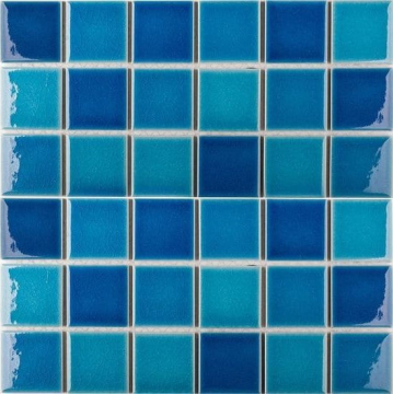 LWWB84555 Мозаика Crackle Blue Mixed Glossy 4.8x4.8 30.6х30.6х6 StarMosaic