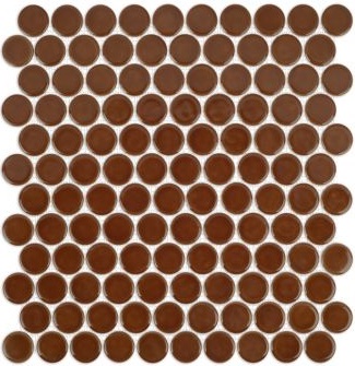 M161 Miele Mosaic Light Brown Ø2,65 30x30 Serapool