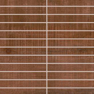 Mosaic Granite WOOD EGO Dark Brown 1 / Мозаика Гранит ВУД ЭГО Темно-коричневый 1 SR 30х30 Idalgo (Идальго)