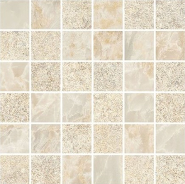 Мозаика K9498848R001VTE0 Marble-Stone Кремовый Матовый-Лаппато Ректификат 30x30 Vitra