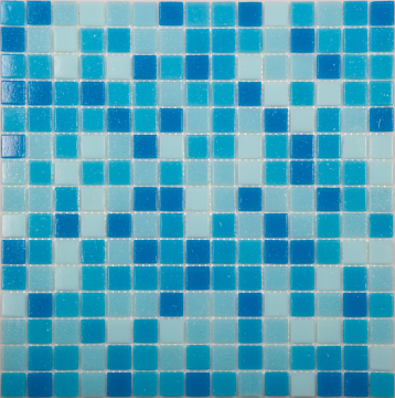 Мозаика MIX1 синий (бумага) 327*327 NSmosaic