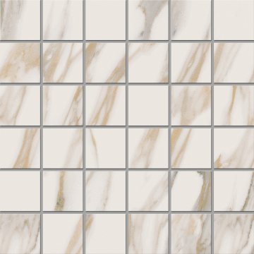 Мозаика Мозаика RM01 Miramare White неполированный (5х5) 30x30 Estima