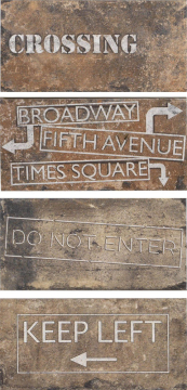 New York Road Signs Mix Chelsea 10x20 CIR