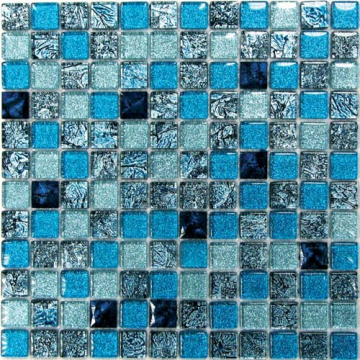 Satin Blue (стекло) 23*23 300*300 Bonaparte