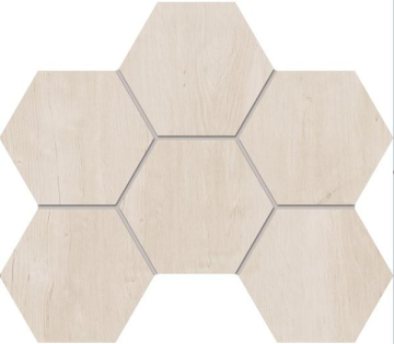SF01 Мозаика Soft Wood Hexagon неполированная 25x28.5 Estima