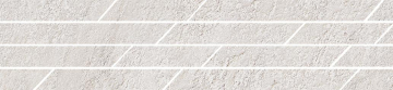 SG144/003T Бордюр Гренель серый светлый мозаичный 46,8x9,8x0,9 Kerama Marazzi