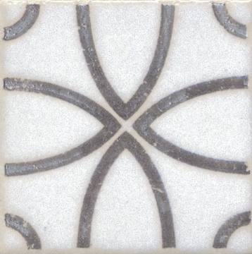 STG/A405/1266H Вставка Амальфи орнамент коричневый 9,8х9,8 Kerama Marazzi