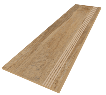 Ступень SP04 Spanish Wood неполированная 30x120 Estima