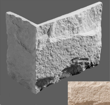 Угловой элемент Турин 404 17,6/7,4(26/12,5)x14.5x3 Leonardo Stone