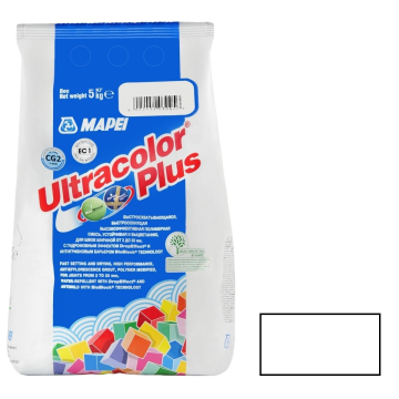 Ultracolor Plus 100 Белый (5 кг) Mapei
