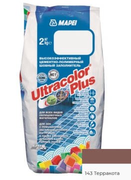 ULTRACOLOR PLUS 143 Терракота (2 кг) б/х Mapei