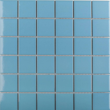 WB30727 Мозаика Light Blue Glossy 4.8x4.8 30.6х30.6х6 StarMosaic