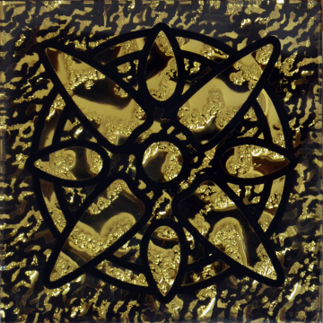 Звезда золото 6.6х6.6 Роскошная мозаика